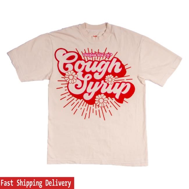 Original Flower Hoodie Sweatshirt That's A Awful Lot Of Cough Syrup Shop Merch Store