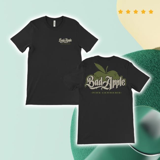 Jelly Roll Merch Bad Apple Logo Long Sleeve T Shirt Jelly Roll Merch Bad Apple Logo Tee Shirt