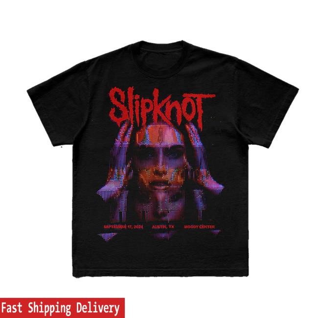 Slipknot Merch Store Slipknot 2024 Tour Austin Hoodie