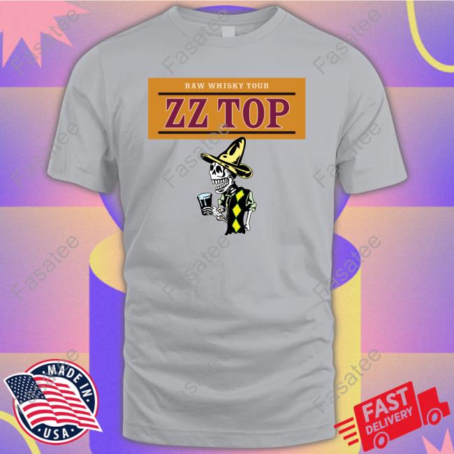 Zz Top Raw Whisky Tour Tee