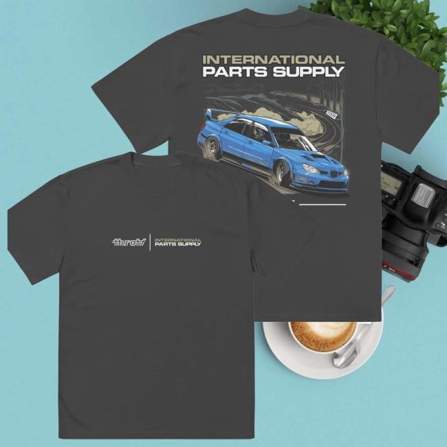 Throtl Merch Throtl Sti Rally Drift Oversized Short Sleeve Hoodie
