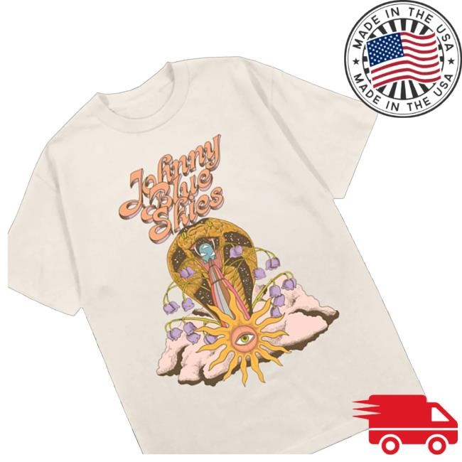Official Sturgill Simpson Merch Shop Johnny Blue Skies Snake T Shirt