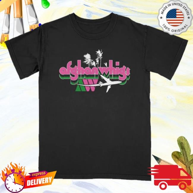 Trending Hello Merch Afghan Whigs Jet Palm T-Shirt
