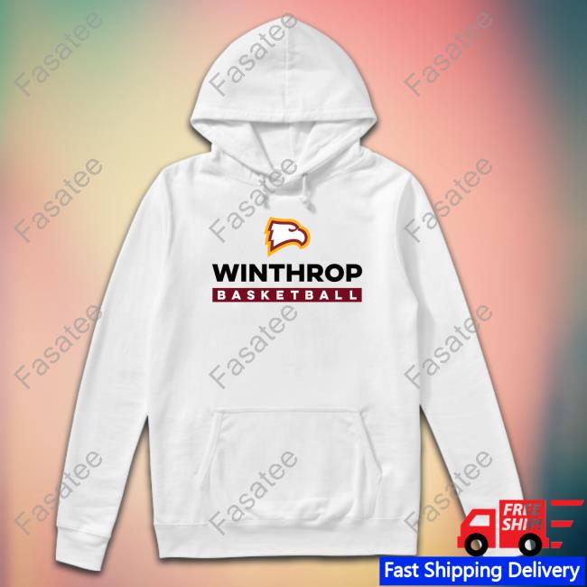 Mark Prosser Wearing Winthrop Basketball Hoodie