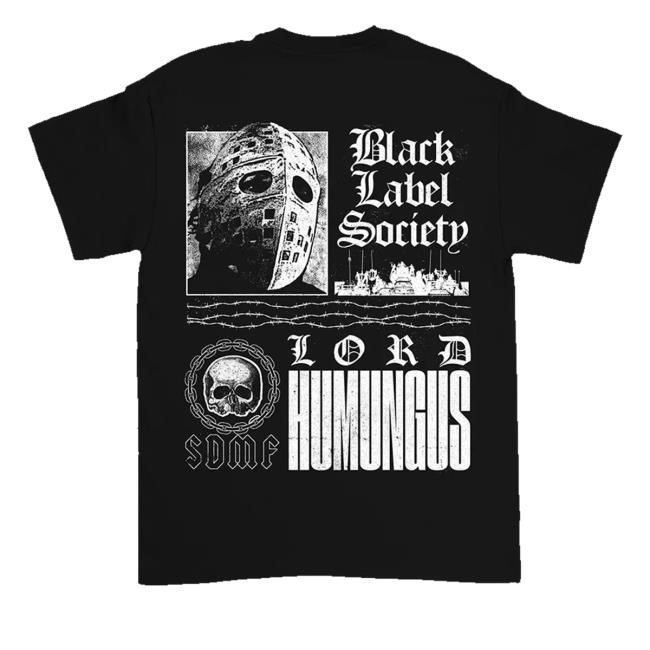 Black Label Society Merch Shop Store Official Bls Script Lord Humungus Classic Shirt