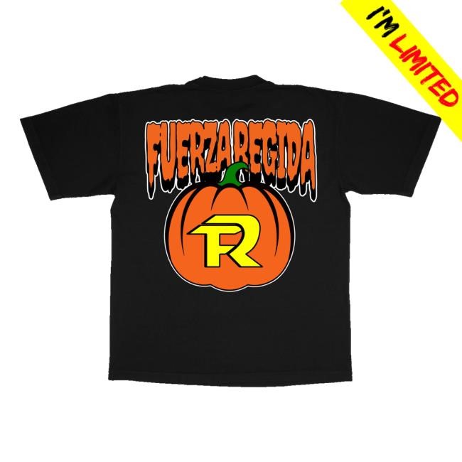 Fuerza Regida Merch Store Jack-O-Lantern Shirts