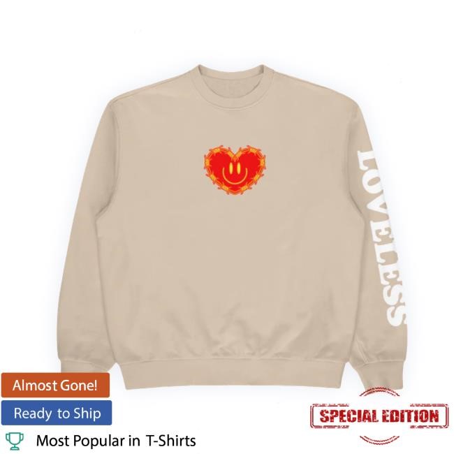 Official Thisisloveless Store Happy Face Heart Shirts