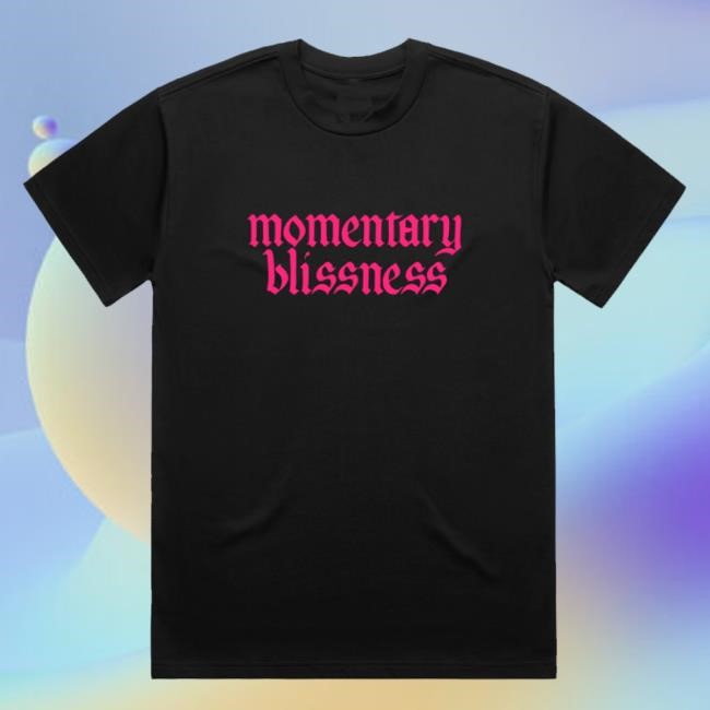 Fontaines Dc Store Merch Momentary Blissness Black Shirts