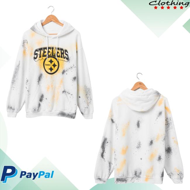 Official Junk Food Apparel Clothing Store Shop Tie-Dye Junkfoodclothing Pittsburgh Steelers Tie Dye Hoodies