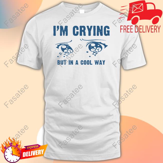 Cherrykitten I'm Crying But In A Cool Way Hooded Sweatshirt