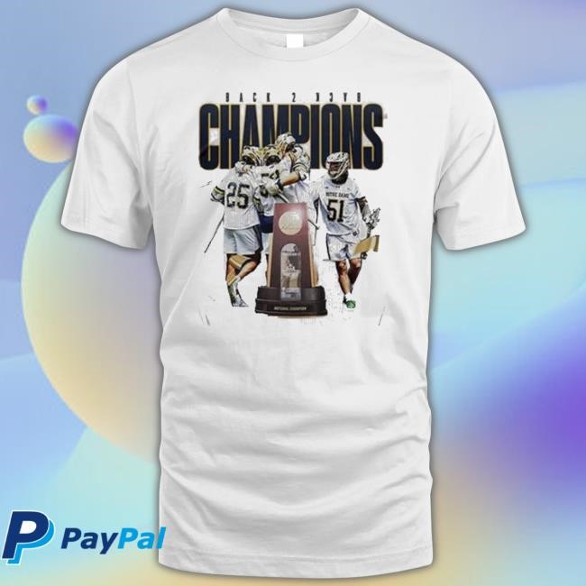 Trending Notre Dame Lacrosse 2024 National Champions Hoodie Sweatshirt