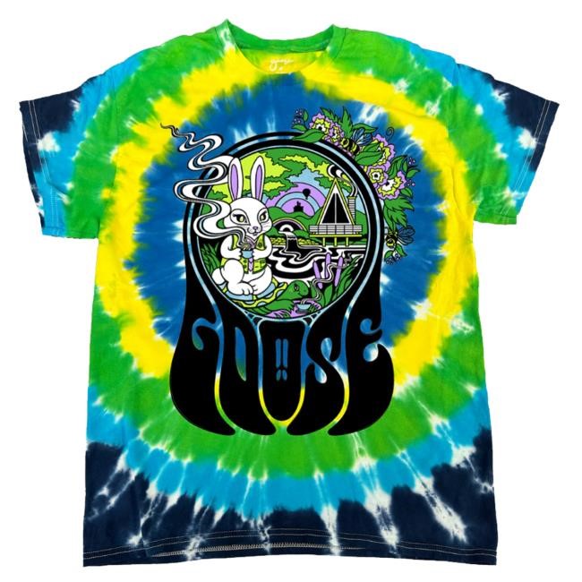 Goose The Band Merch Wonderland V2 Tie Dye Shirt