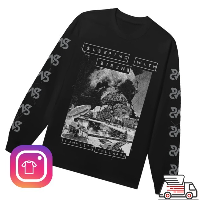 Sumerian Records Merch Store Sleeping With Sirens Complete Collapse Shirts