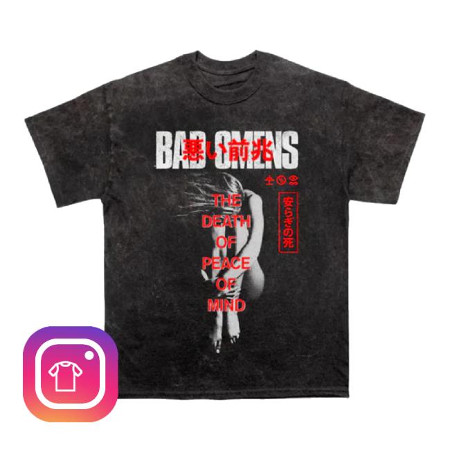 Trending Sumerian Records Merch Store Bad Omens - Take Me First Mineral Wash Sweatshirt Sumerianrecords Shop
