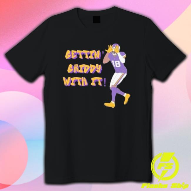 Minnesota Vikings Justin Jefferson Gettin Griddy With It Sweaters Minnesota Vikings Justin Jefferson Gettin Griddy With It Shirts