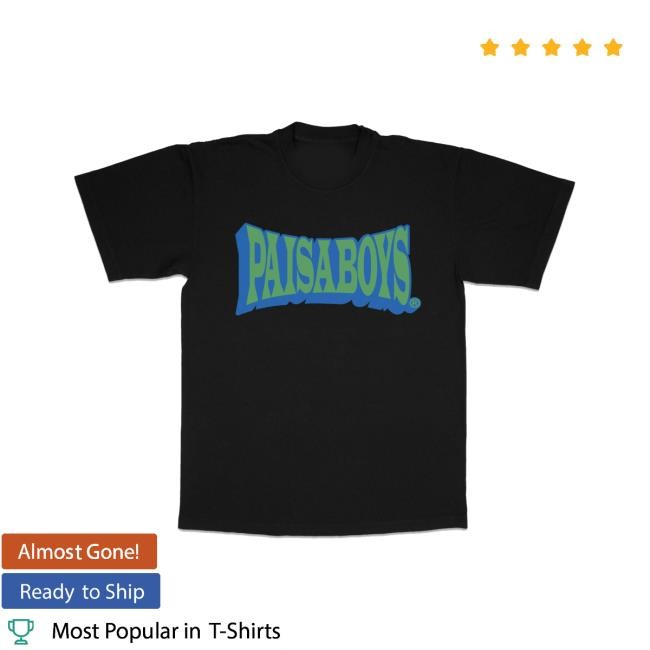 Paisaboys Merch Store Dios Arriba Tee Shirt