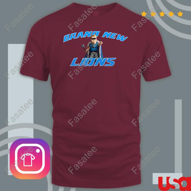 Patmcafeeshow Merch Brand New Lions T Shirt