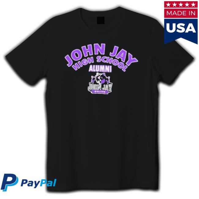 John Jay High School Alumni Logo Shirt