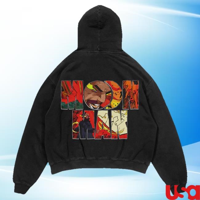 Kid Cudi Merch Moon Man #3 Full T-Shirt Official Kid Cudi Merch Moon Man #3 Full Hoodie