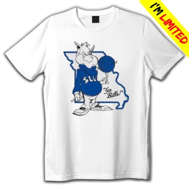 Go Bills Saint Louis Billikens Basketball Mascot And Map 2023 Sweatshirts