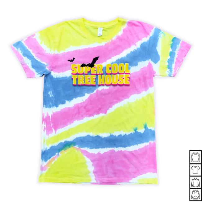 Official Sound Shop Seth Sentry Seth Sentry / Super Cool Tree House Tie Dye Classic Shirt Sound-Merch Store