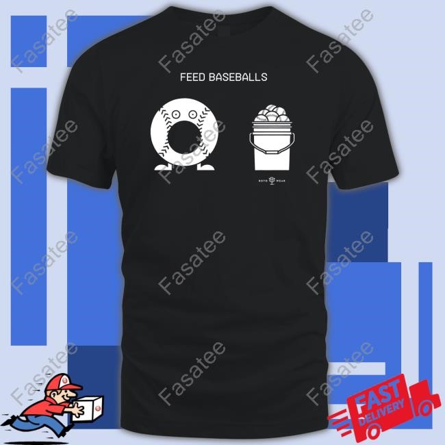 Adley Rutschman Rotowear Feed Baseballs Tee Shirt
