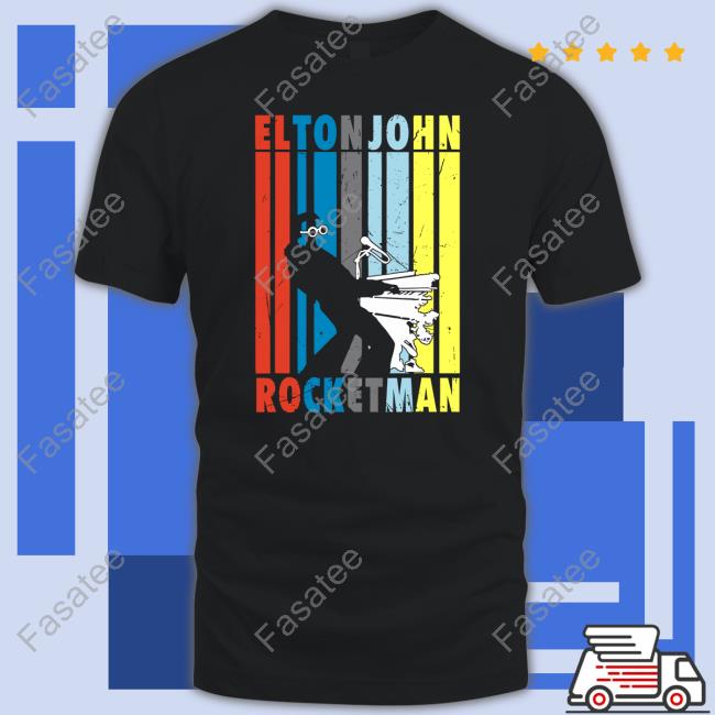 Elton John Rocketman Play Piano Sweatshirt