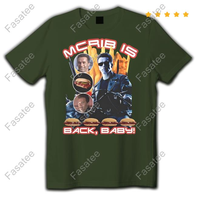 Methsyndicate Mcrib Is Back Baby Sweatshirt