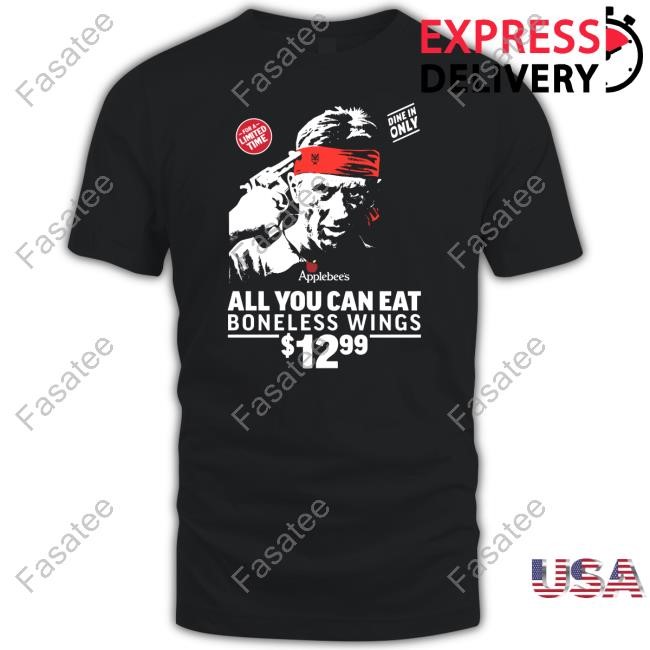 Methsyndicate All You Can Eat Boneless Wings Long Sleeve T Shirt