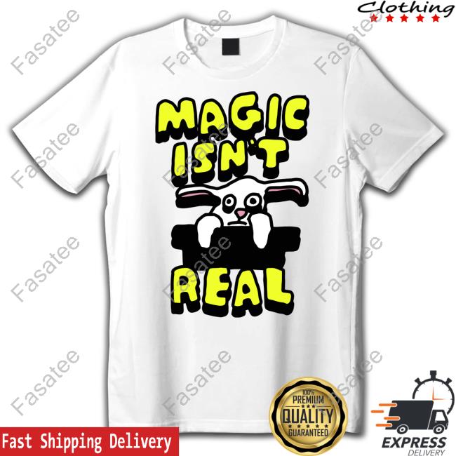 Zoebreadtok Magic Isn't Real Rabbit Hooded Sweatshirt