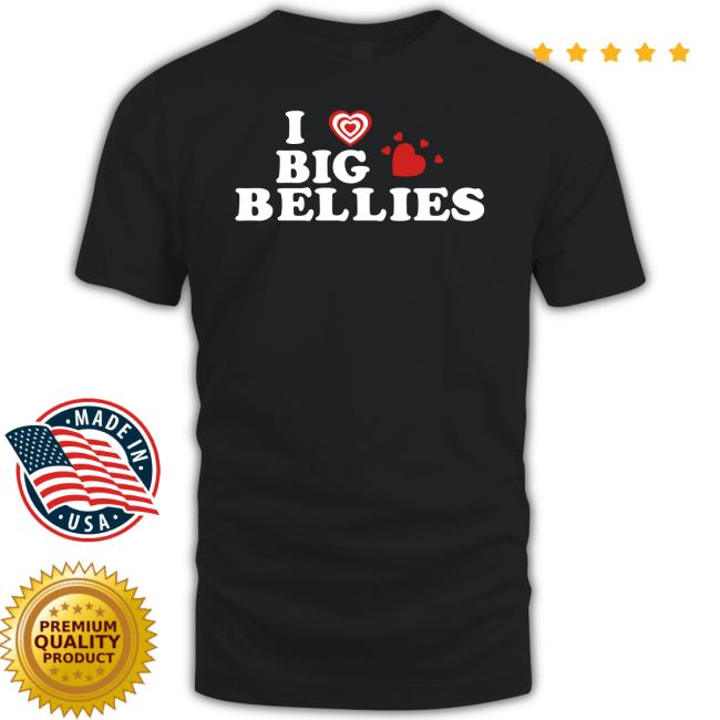 Official I Love Big Bellies Hoodie Sweatshirt