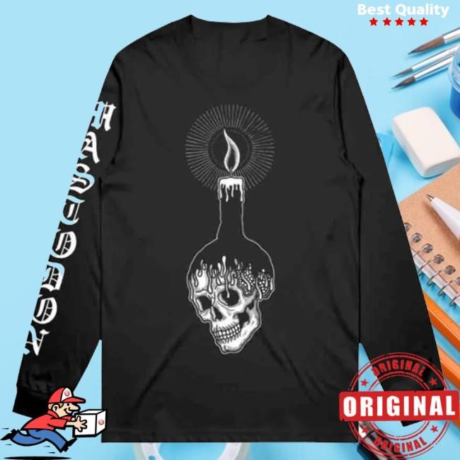 Mastodonrocks Merch Skull Candle Long Sleeve t-shirt, hoodie, tank top, sweater and long sleeve t-shirt