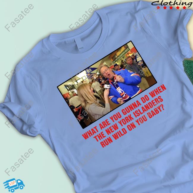 Michael Leboff What Are You Gunna Do When The New York Islanders Run Wild On You Baby Long Sleeve Tee Shirt