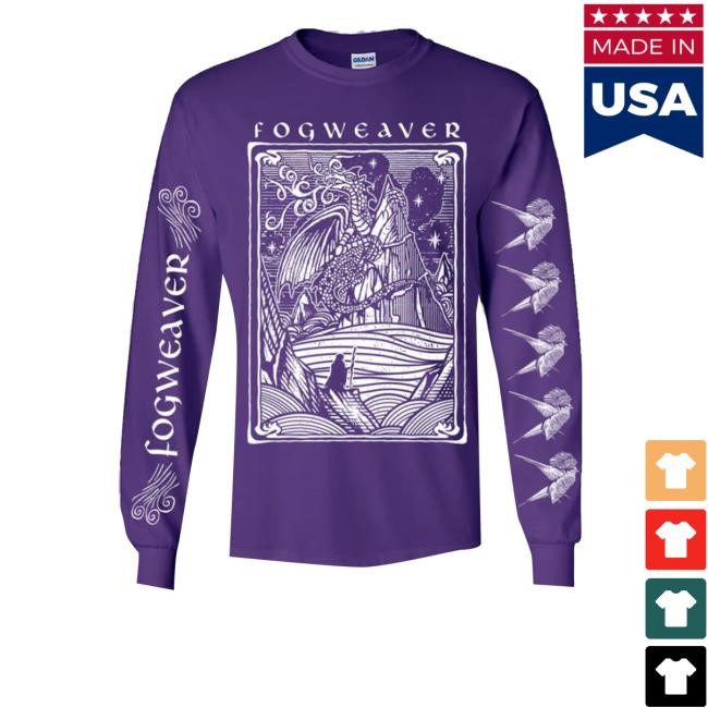 Outofseasonlabel Merch Fogweaver 4 Sided Long Sleeve Shirt