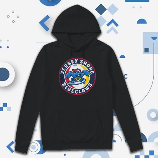 Jersey Shore Blueclaws Primary Logo shirt