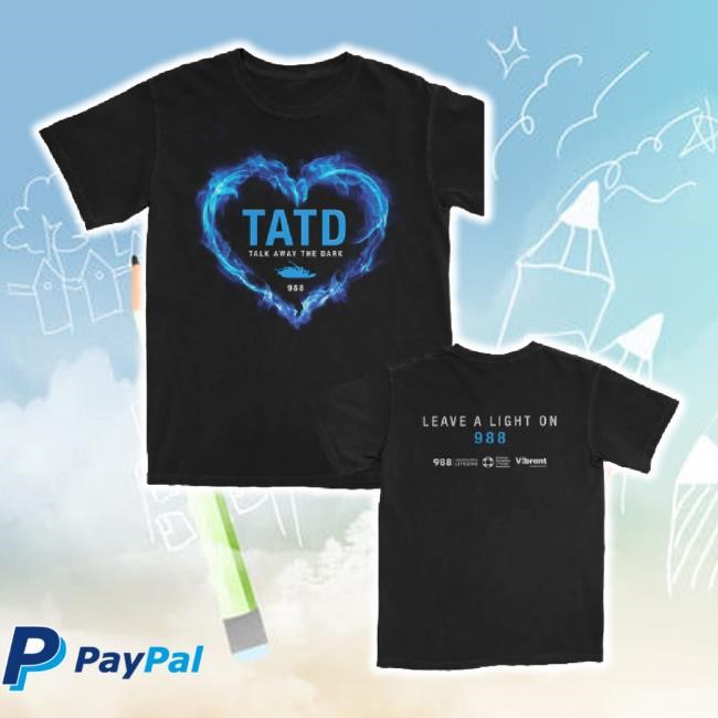 Original Papa Roach Tatd Heart Classic Shirt Cut Loose Merch Store Shop