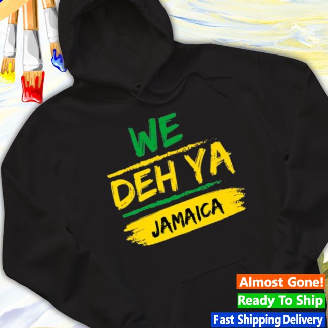 Official We Deh Ya Jamaican Slang Tee Shirt