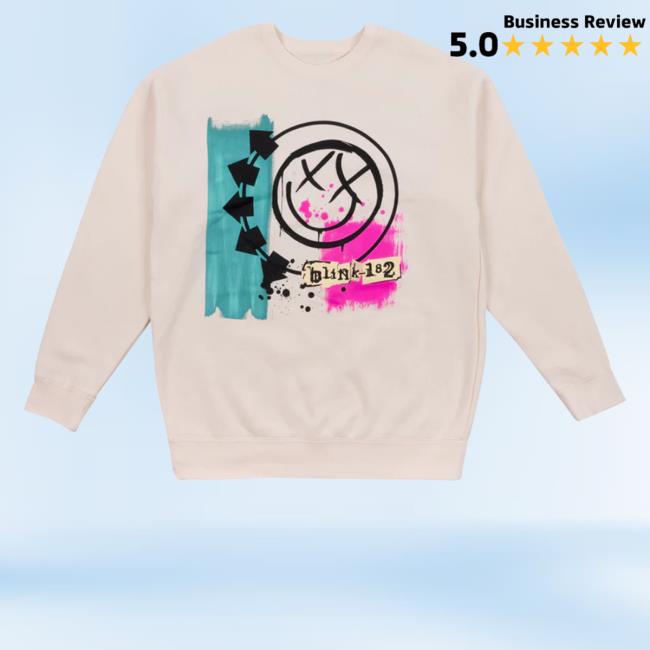 Official Blink 182 Merch Untitled Crewneck Tee