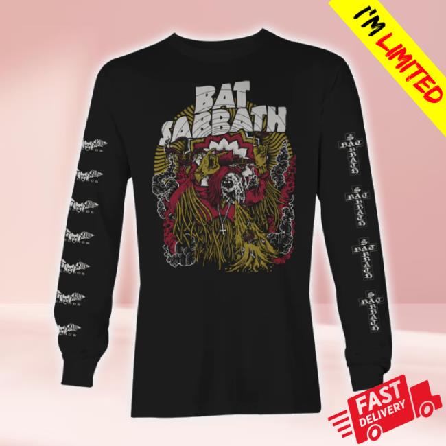 Official Cutloose Merch Store Cancer Bats Bat Sabbath Hoodie Sweatshirt Cutloosemerch Shop