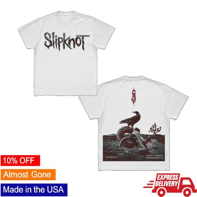 Slipknot Merch White Goat 4.25.24 Event Unisex Sweatshirt