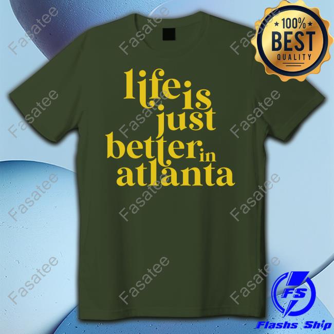 Desmond Ridder Wearing Life Is Just Better In Atlanta Shirts