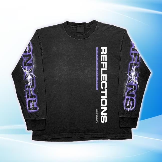 Original Merch Now Reflections Rflxns Black Hoodie Merchnow Shop