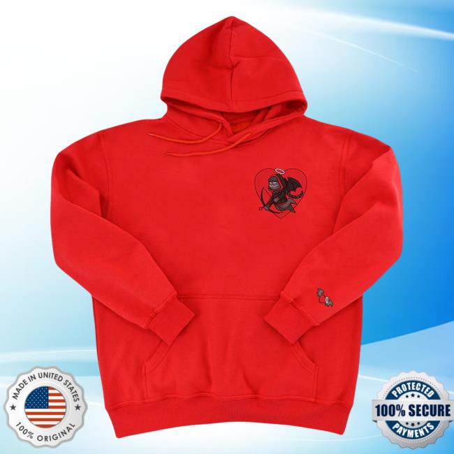 Official Badboy Halo Merch Badboyhalo Valentine Cupid Hoodies Red Bad Boy Halo Shop