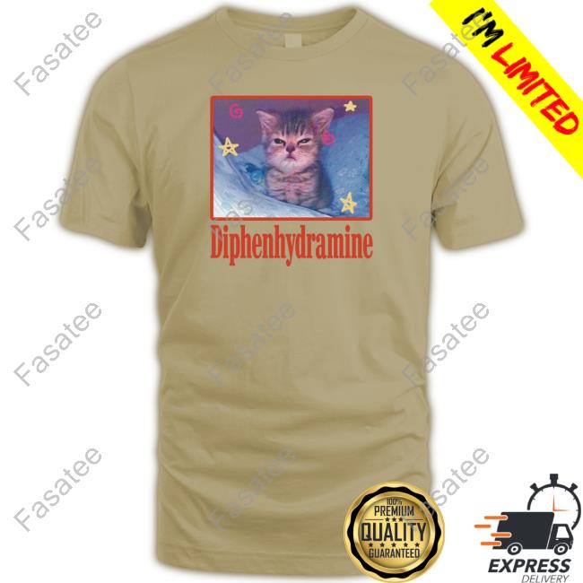 K45ink Diphenhydramine Cat Shirts
