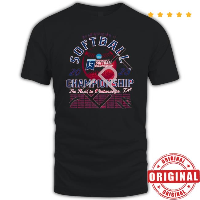 Ncaa Division Ii Softball 2023 Championship The Road To Chattanooga Tn Shirt Ncaa Division Ii Softball 2023 Championship The Road To Chattanooga Tn shirt