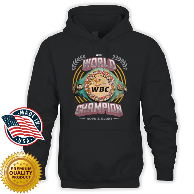 Wbc Store Hope & Glory World Champion shirt