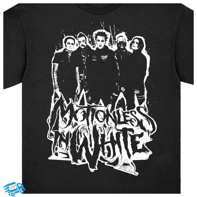 Motionless In White Paint Splatter Shirts