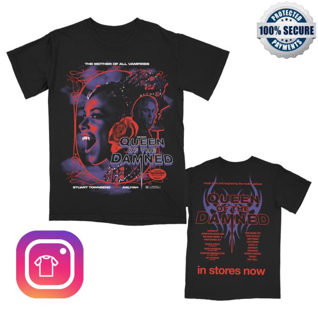 Official Studiohouse Designs Queen Of The Damned Shirt 2023