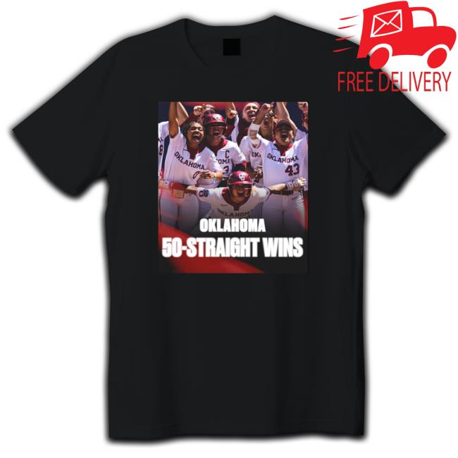 Oklahoma Sooners Womens Softball 50 Straight Wins Vintage shirt, hoodie, tank top, sweater and long sleeve t-shirt