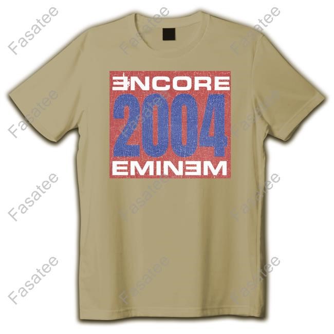 Eminem Merch Store Encore 2004 Vintage Tee Shirt